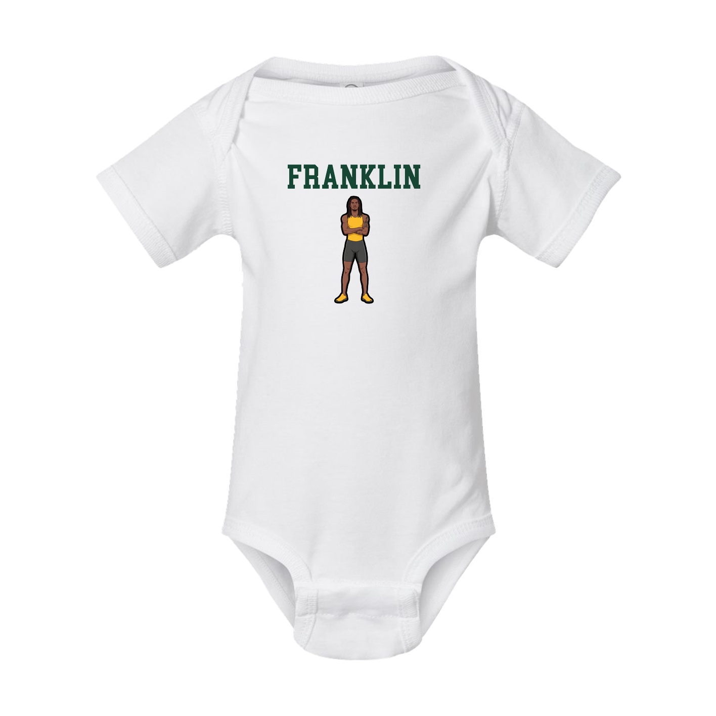 Baby Onesie — Shirsey in White