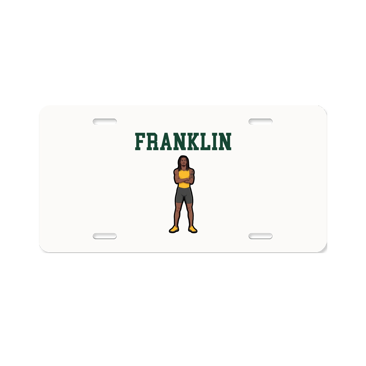 License Plate — Shirsey in Classic