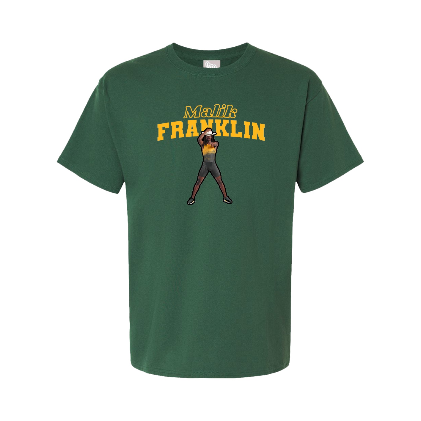 Tee — Name Arch in Green