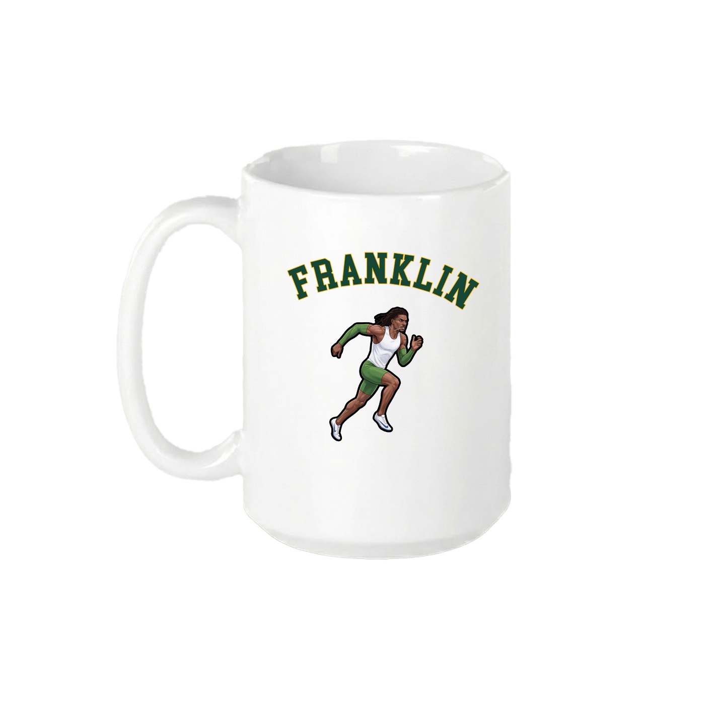 15oz Coffee Mug — Shirsey Arch in White
