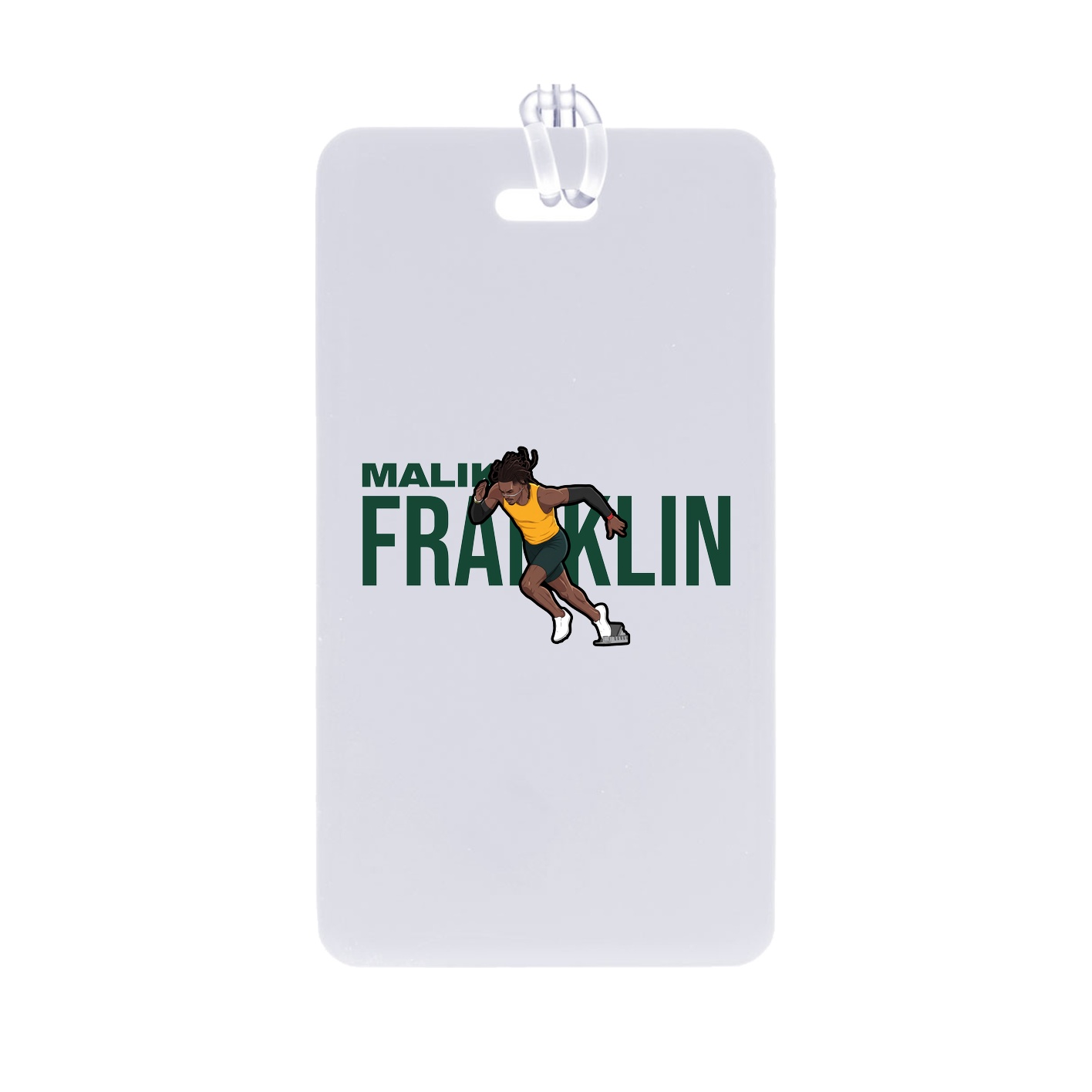 Bag Tag — Player Name in Classic