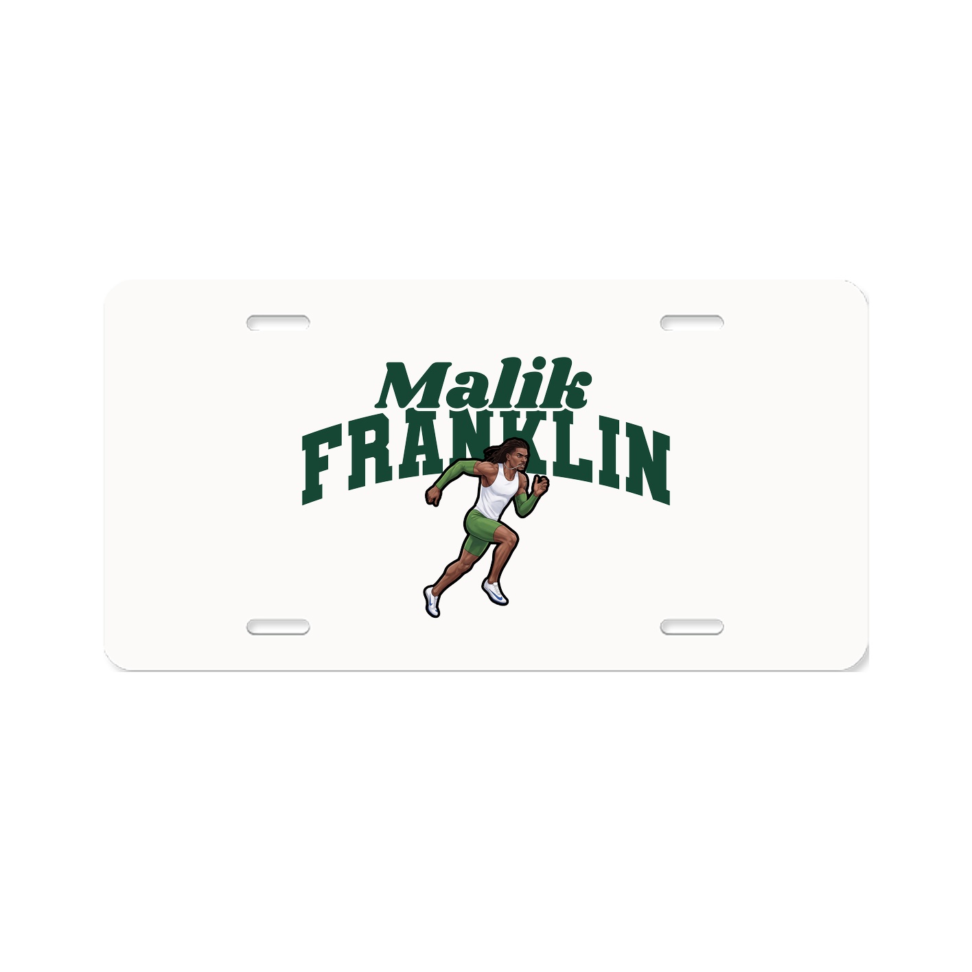 License Plate — Signature Arch in Classic