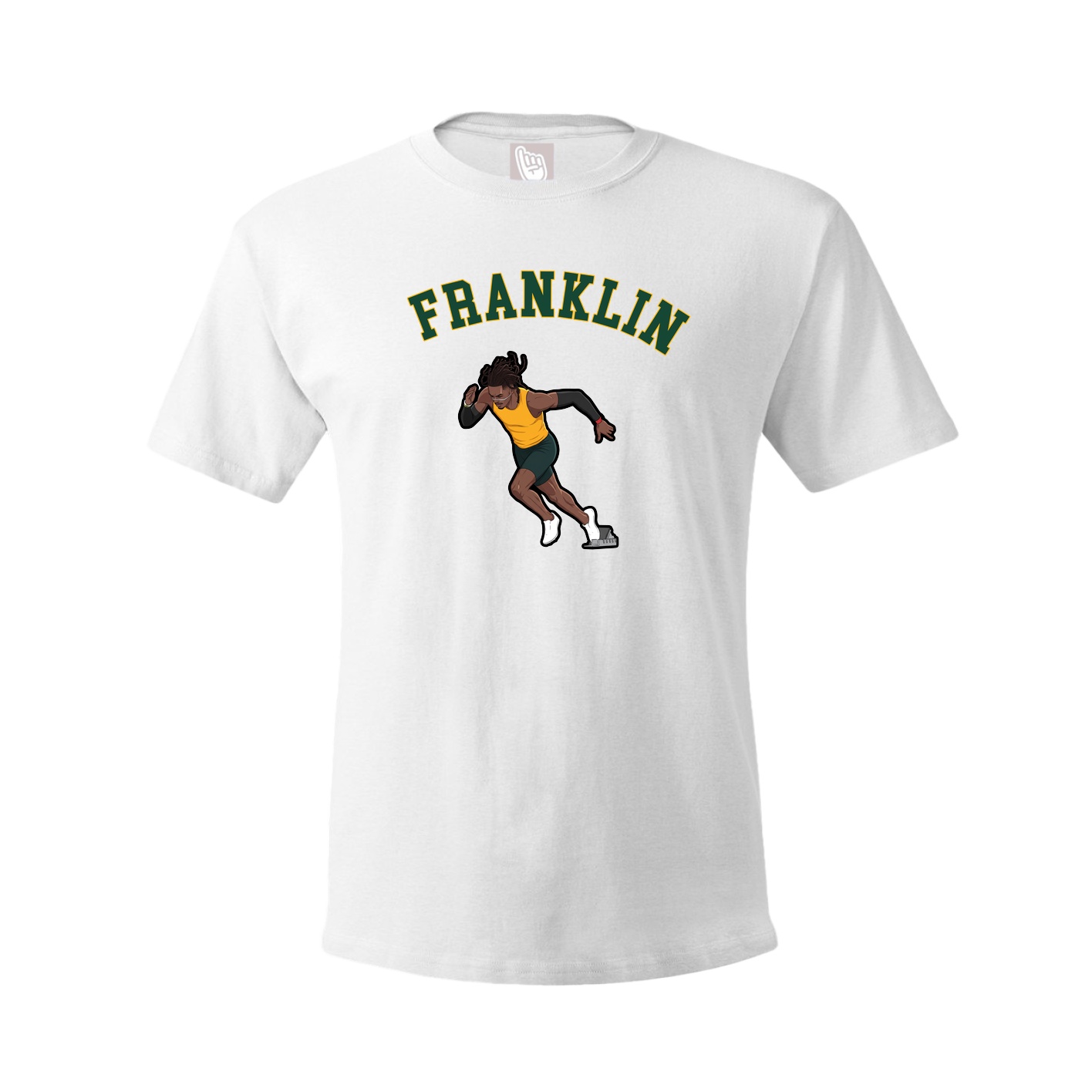 Youth Tee — Shirsey Arch in White