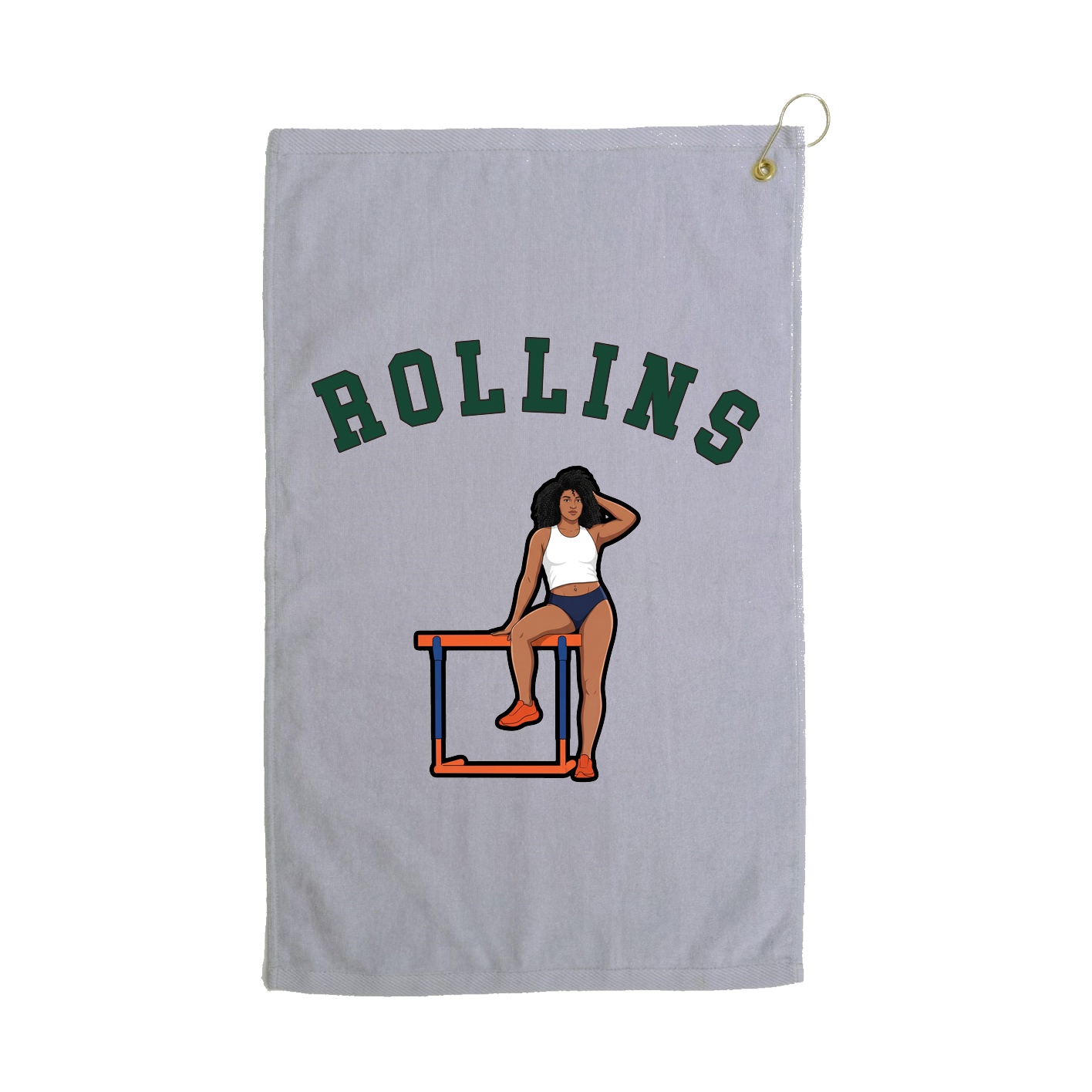 Golf Towel — Shirsey Arch in Grey