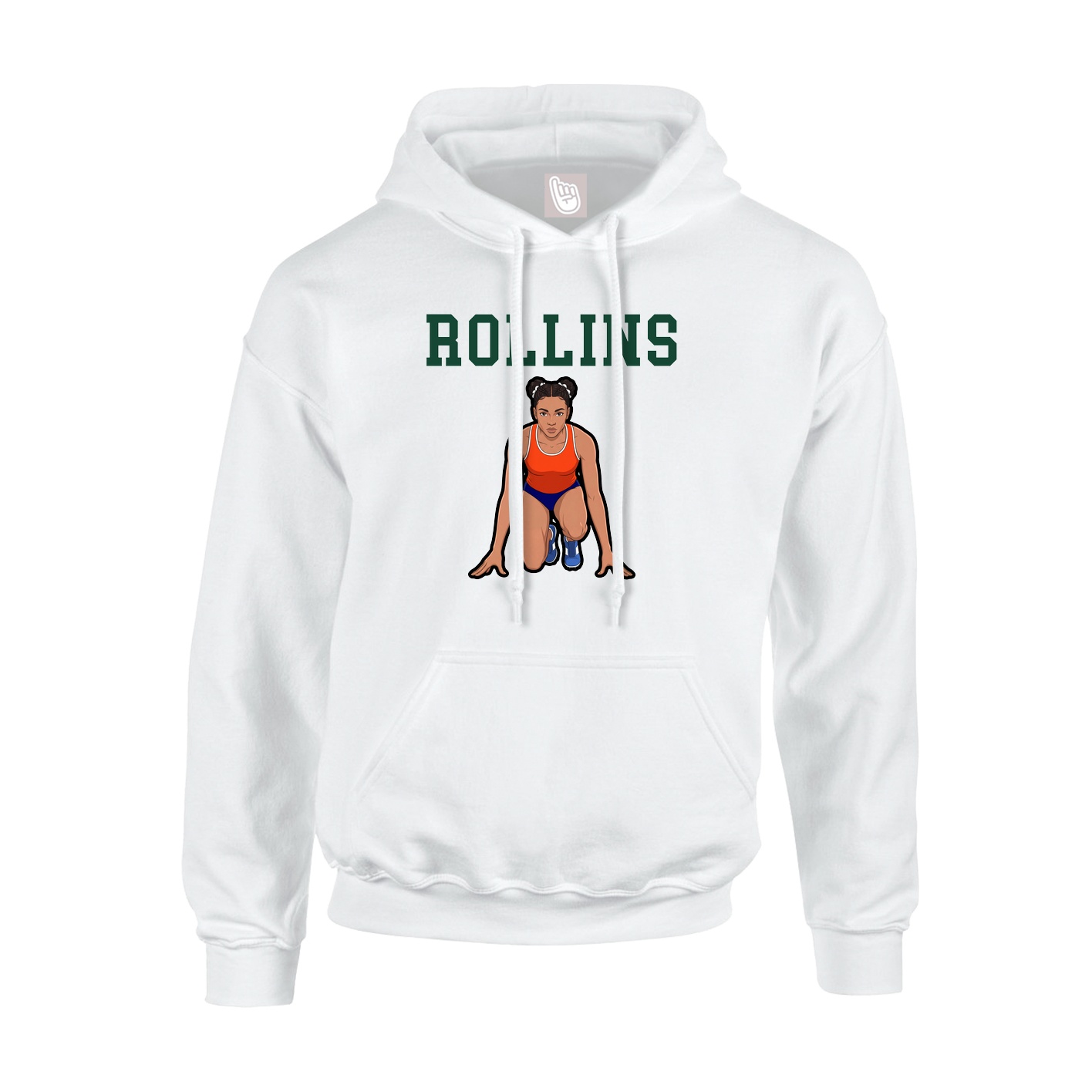 Hoodie — Shirsey in White