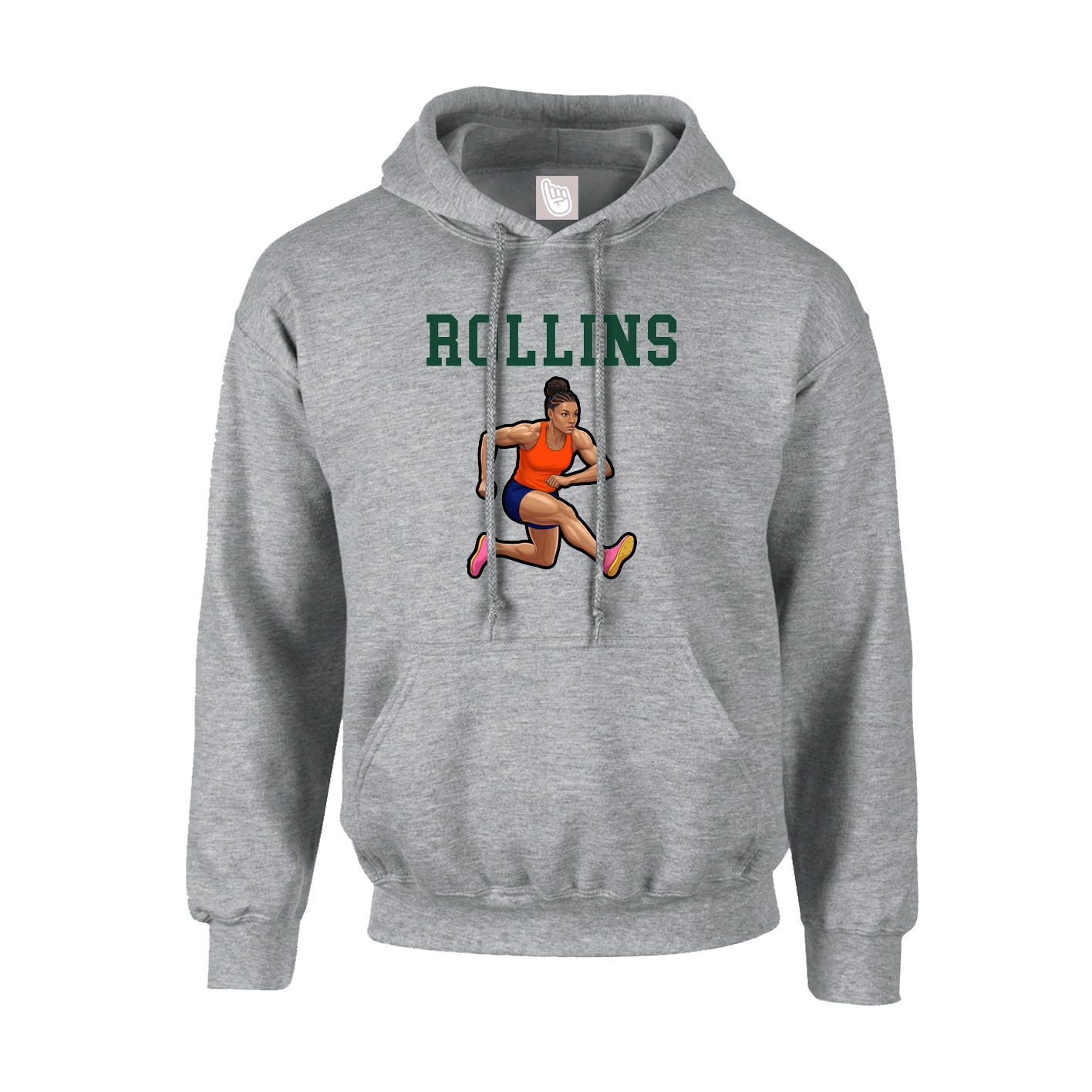 Hoodie — Shirsey in Grey