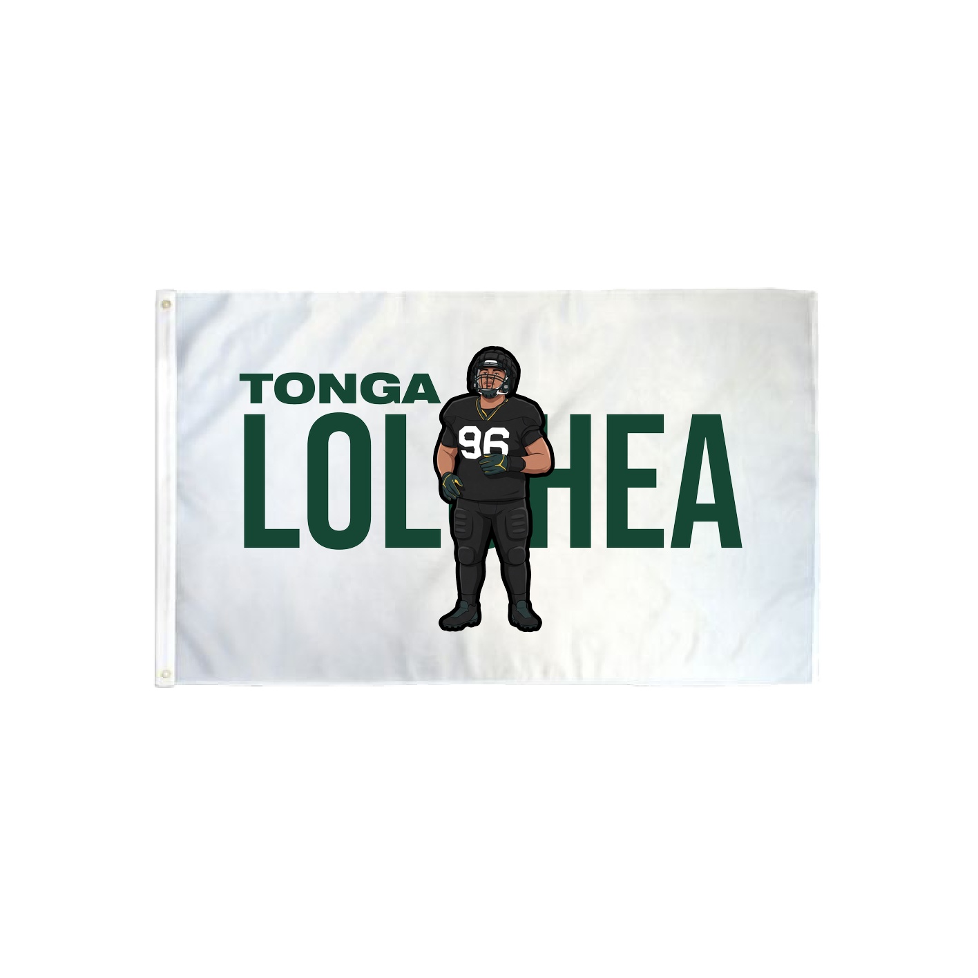 3x5 Flag — Player Name in Classic