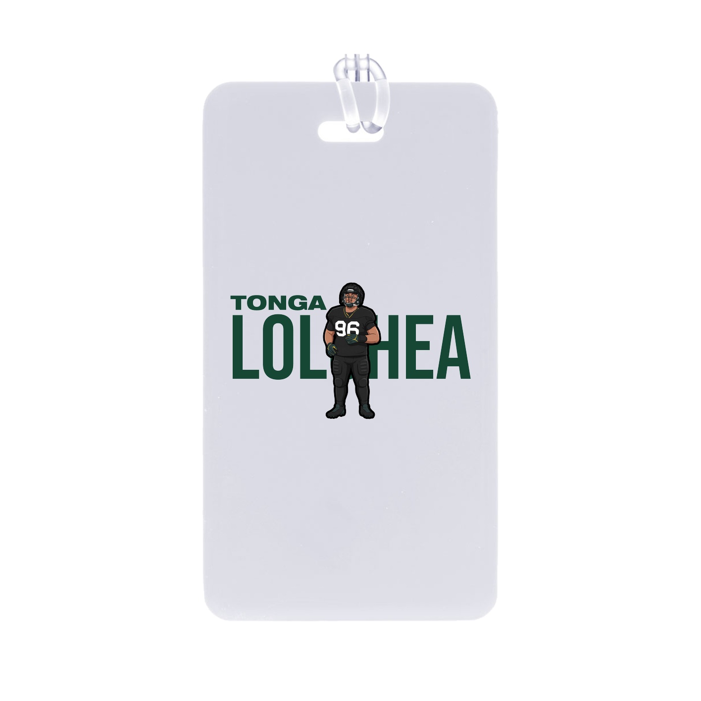 Bag Tag — Player Name in Classic