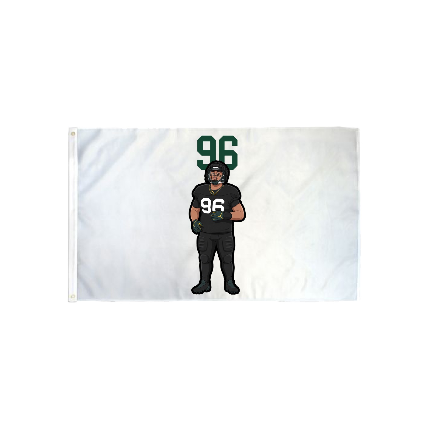 3x5 Flag — Number Top in Classic