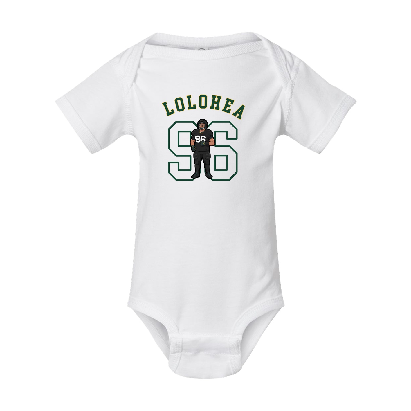 Baby Onesie — Shirsey Arch in White