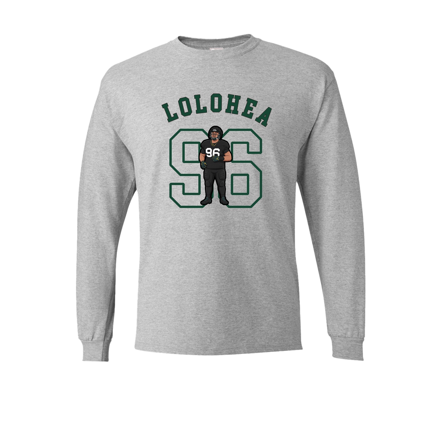 Long Sleeve Tee — Shirsey Arch in Grey