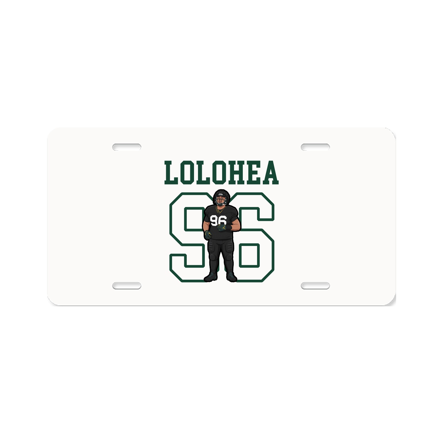 License Plate — Shirsey in Classic
