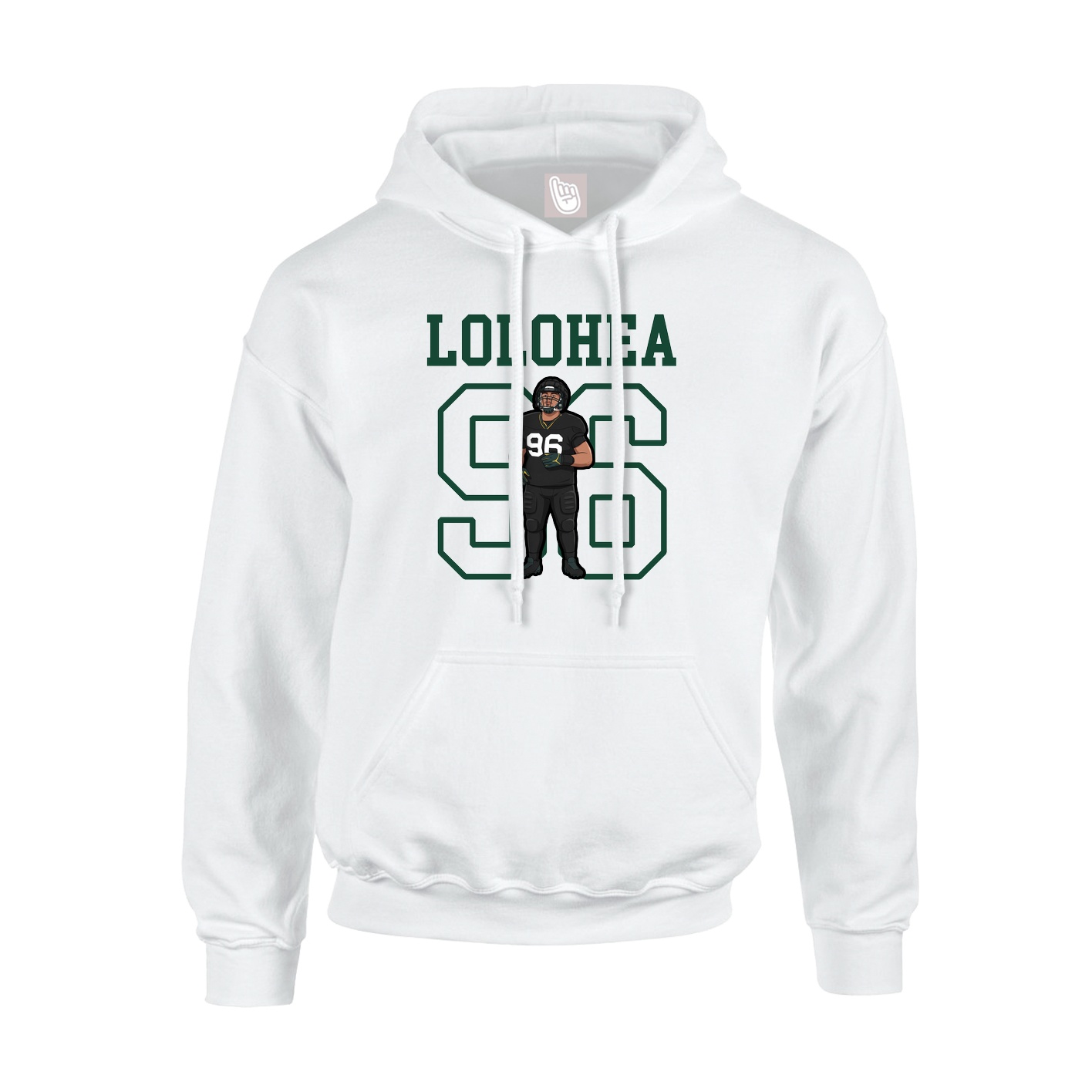 Youth Hoodie — Shirsey in White