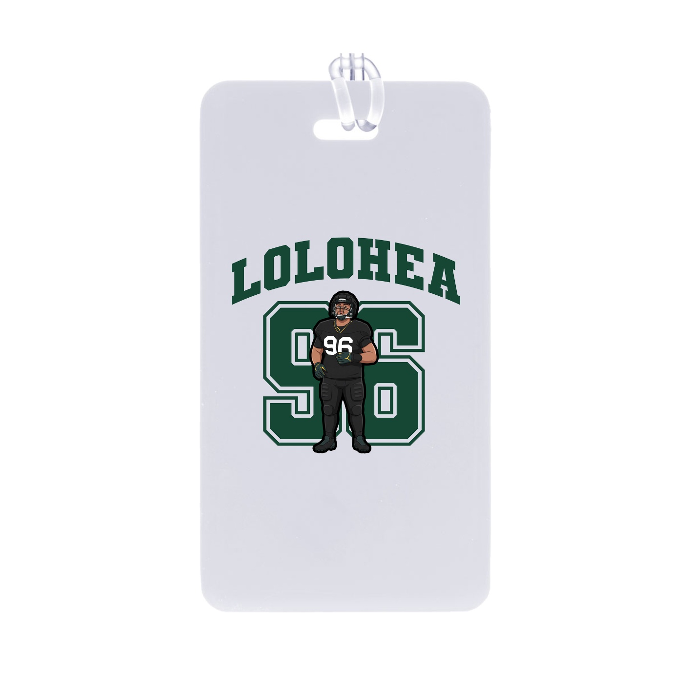 Bag Tag — Number in Classic