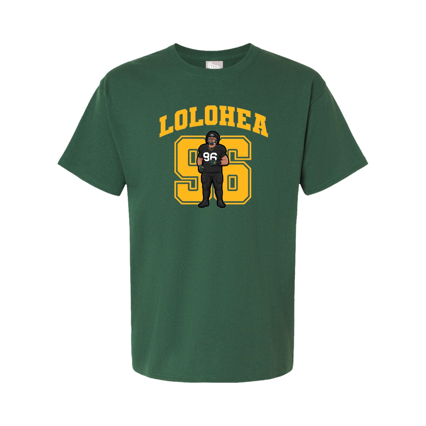 Tee — Number in Green