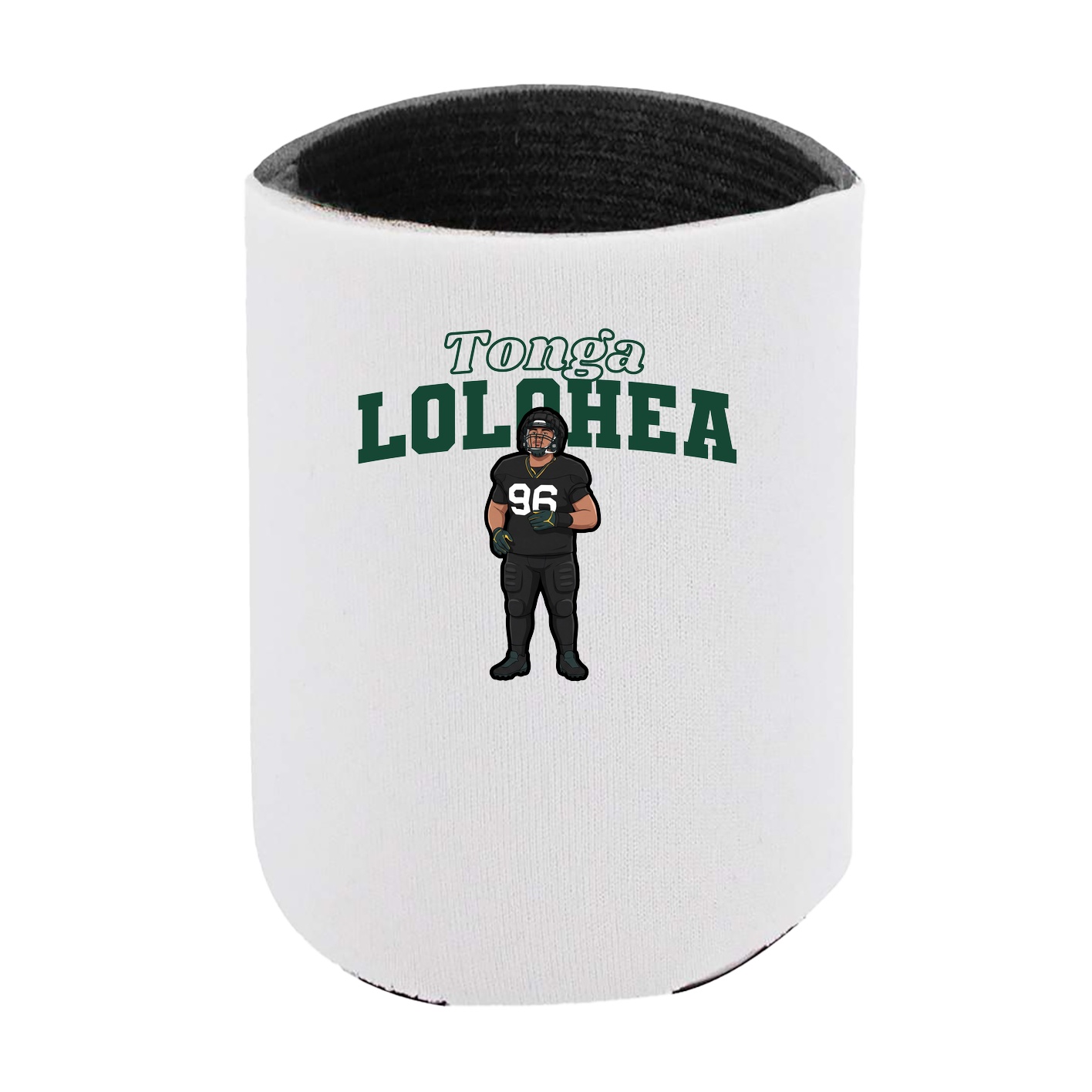 Can Holder — Name Arch in White