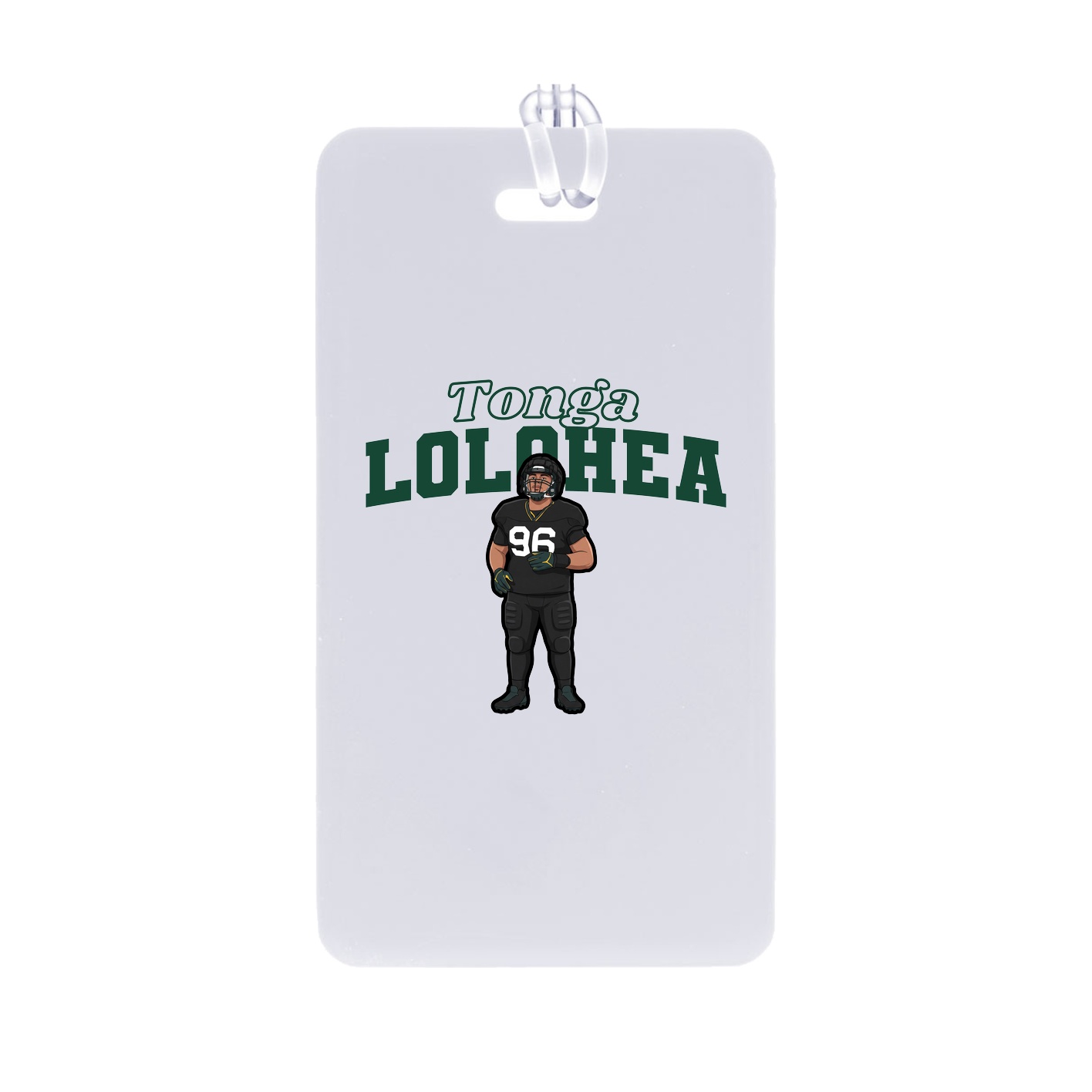 Bag Tag — Name Arch in Classic