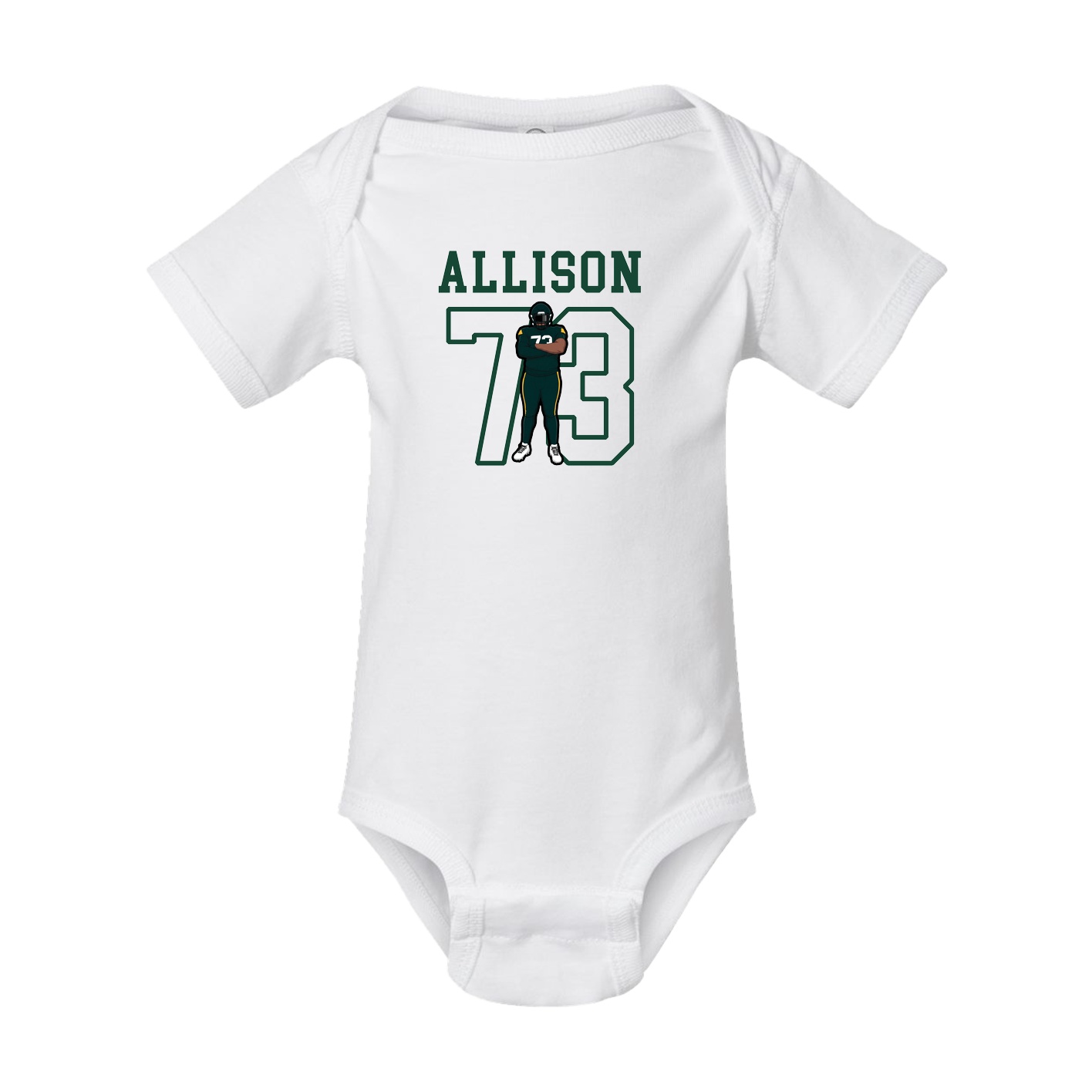 Baby Onesie — Shirsey in White