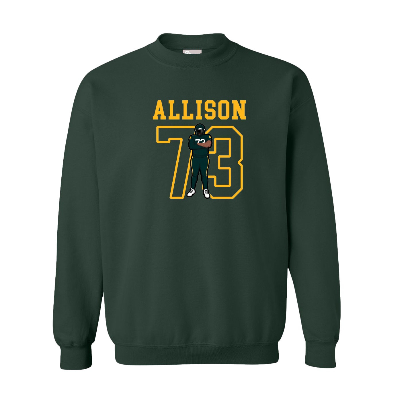 Fleece Crew — Shirsey in Green