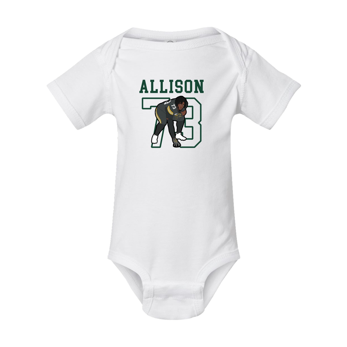 Baby Onesie — Shirsey in White