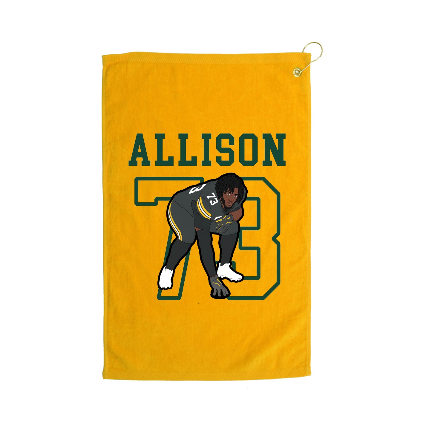 Golf Towel — Shirsey in Gold