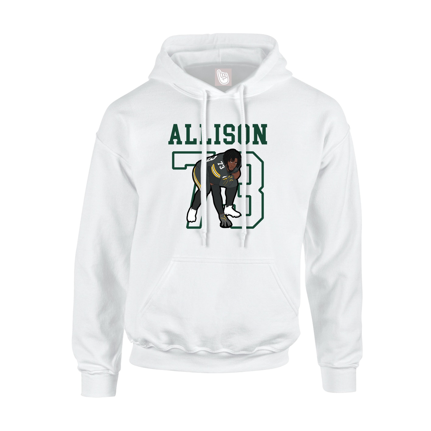 Youth Hoodie — Shirsey in White