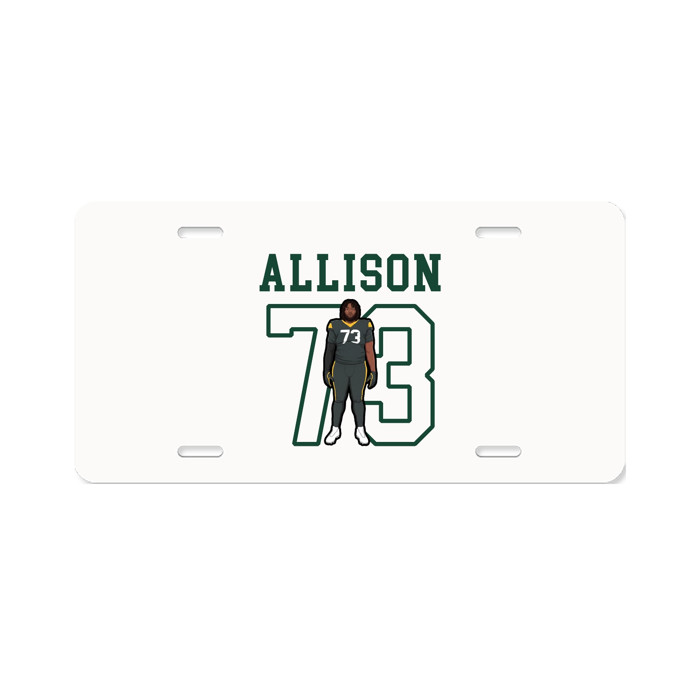 License Plate — Shirsey in Classic