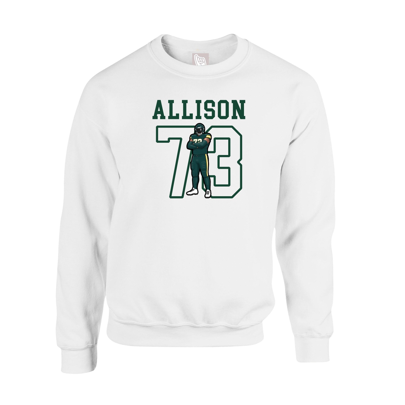 Fleece Crew — Shirsey in White
