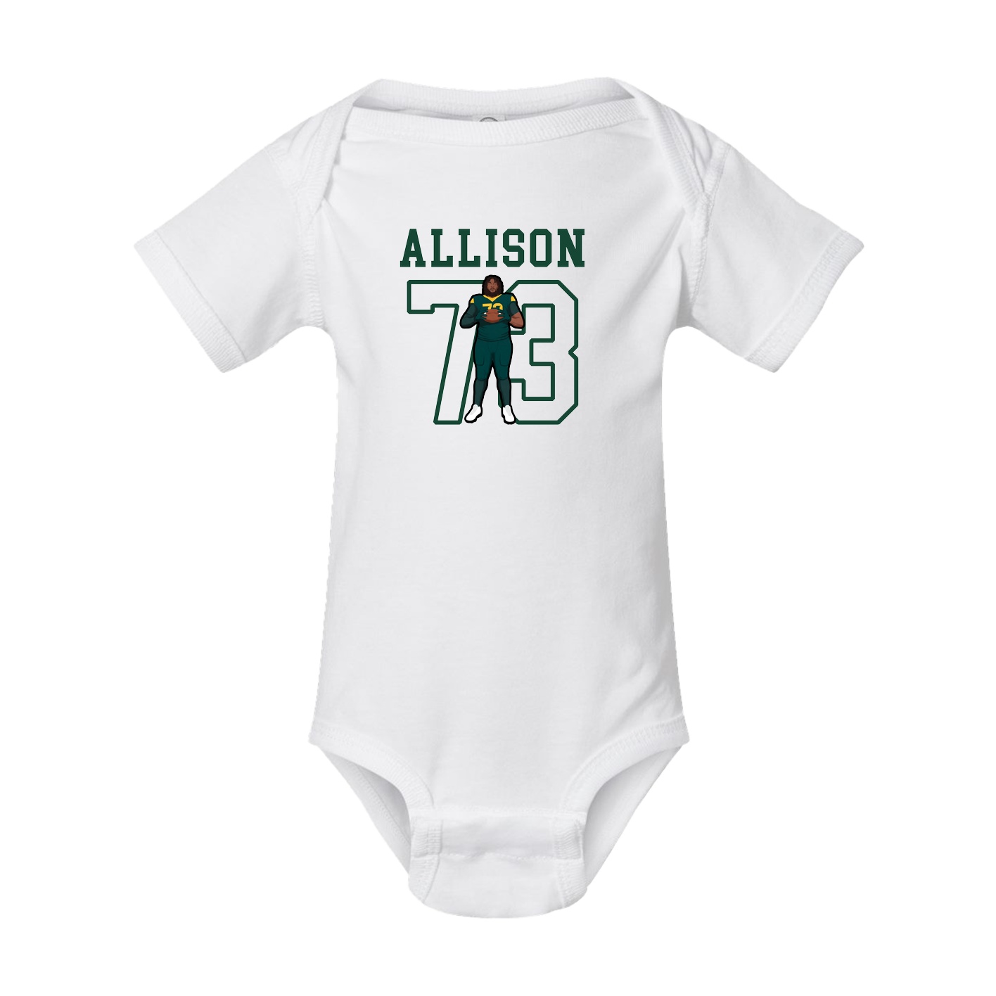 Baby Onesie — Shirsey in White