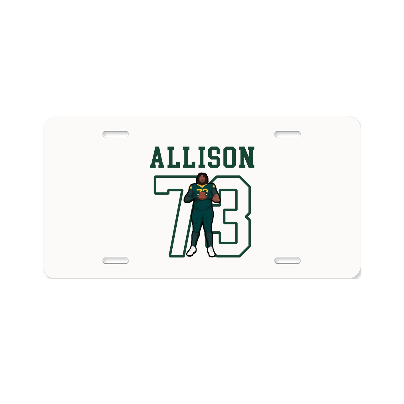 License Plate — Shirsey in Classic