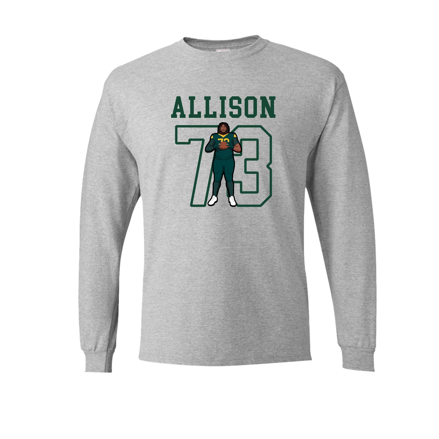 Long Sleeve Tee — Shirsey in Grey