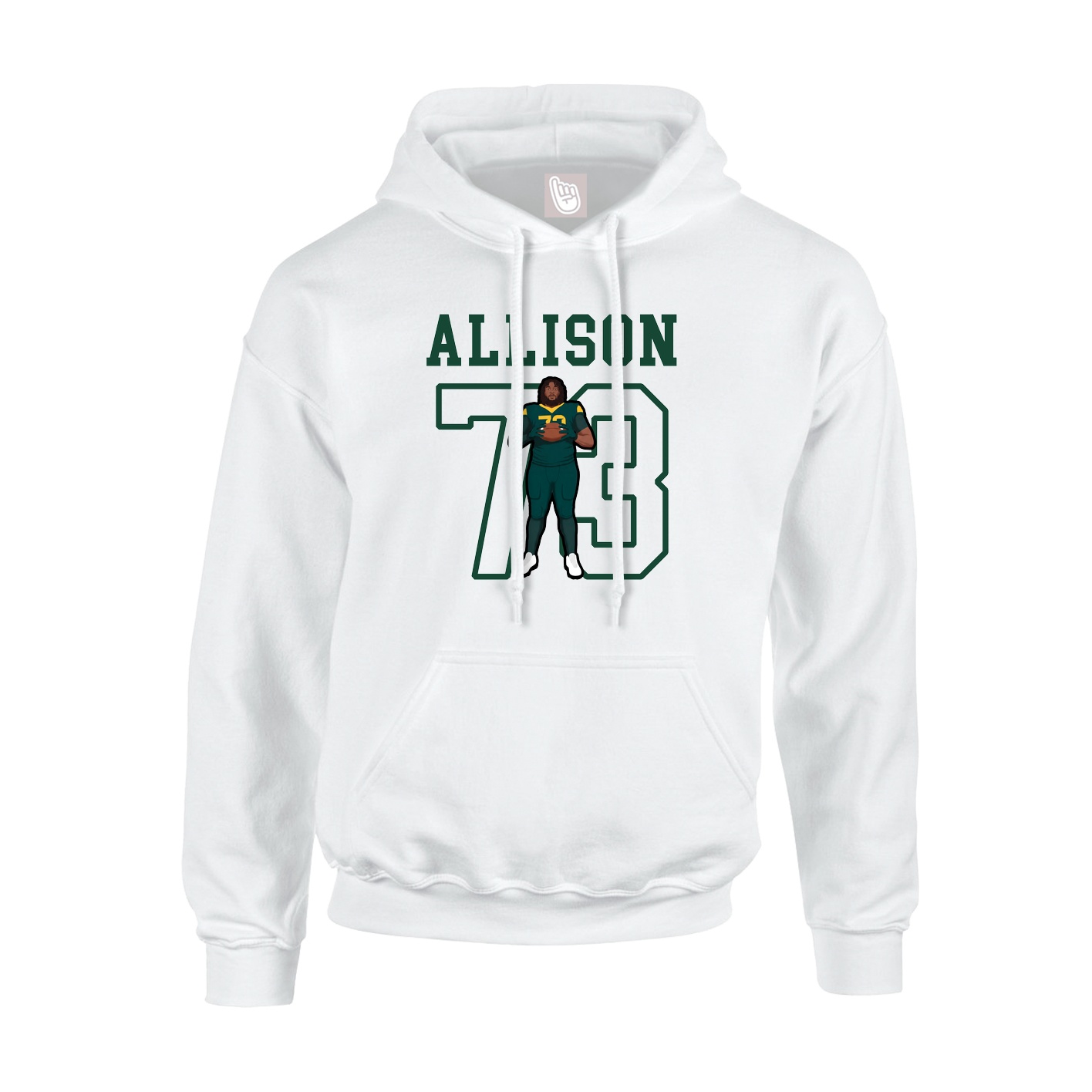 Youth Hoodie — Shirsey in White