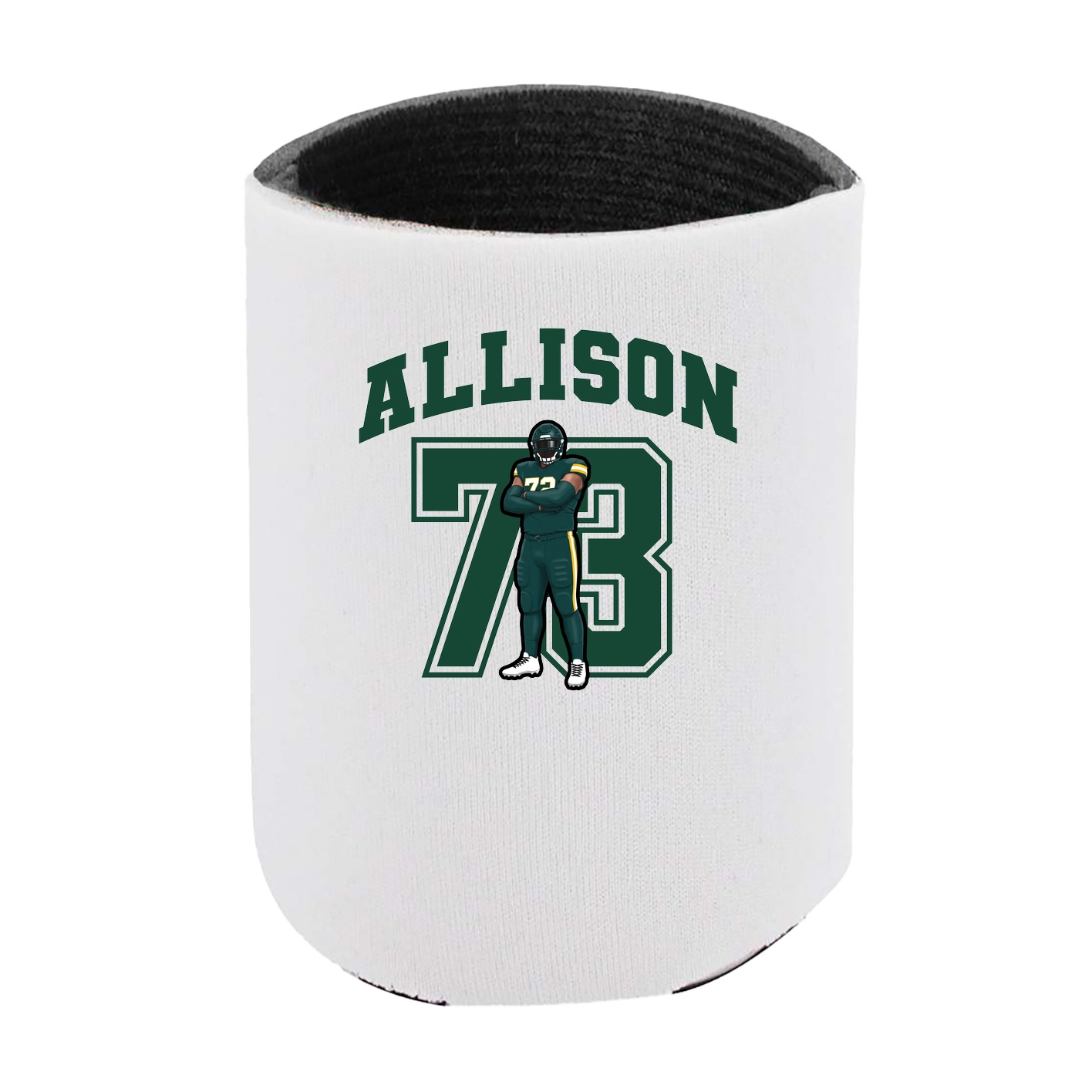 Can Holder — Number in White
