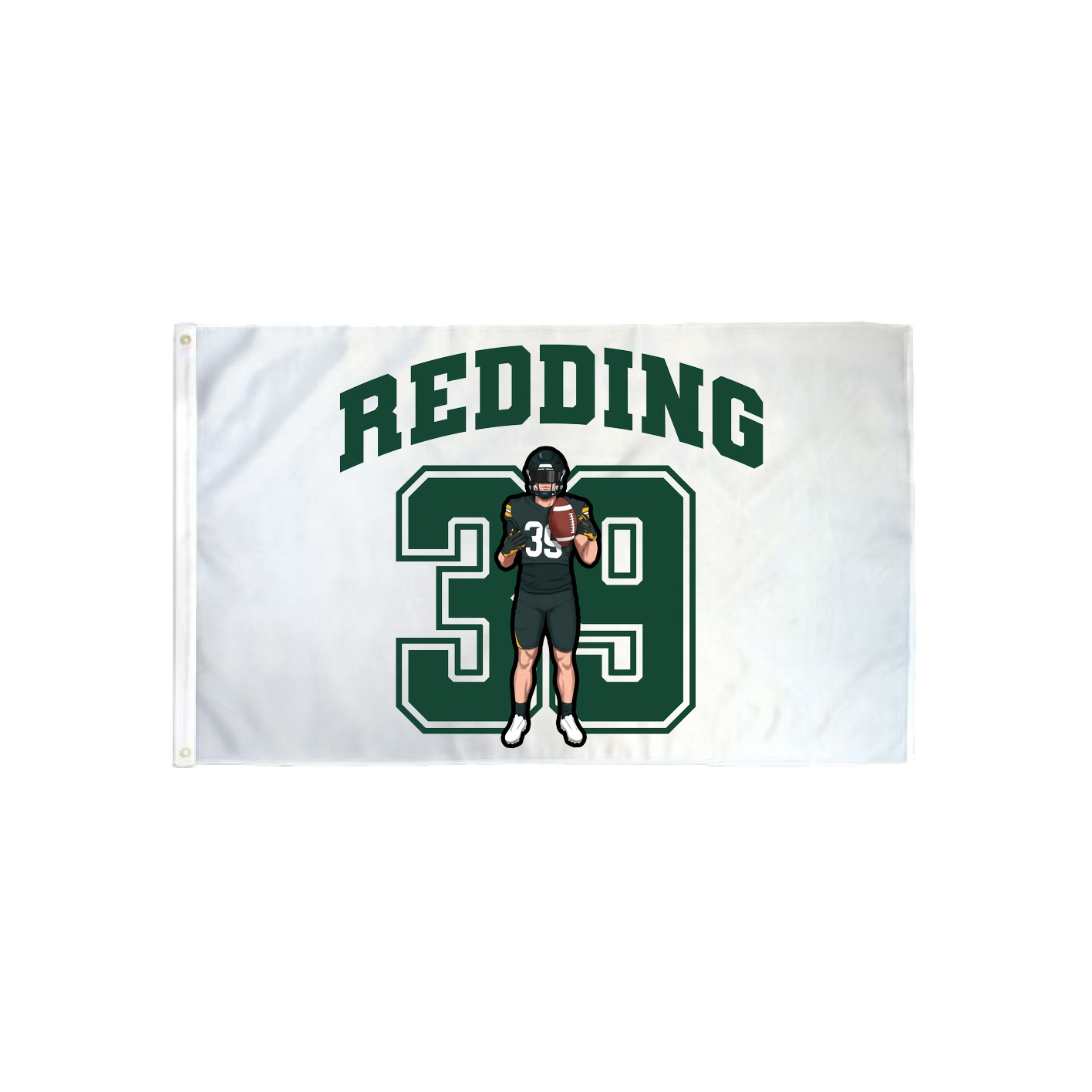 3x5 Flag — Number in Classic