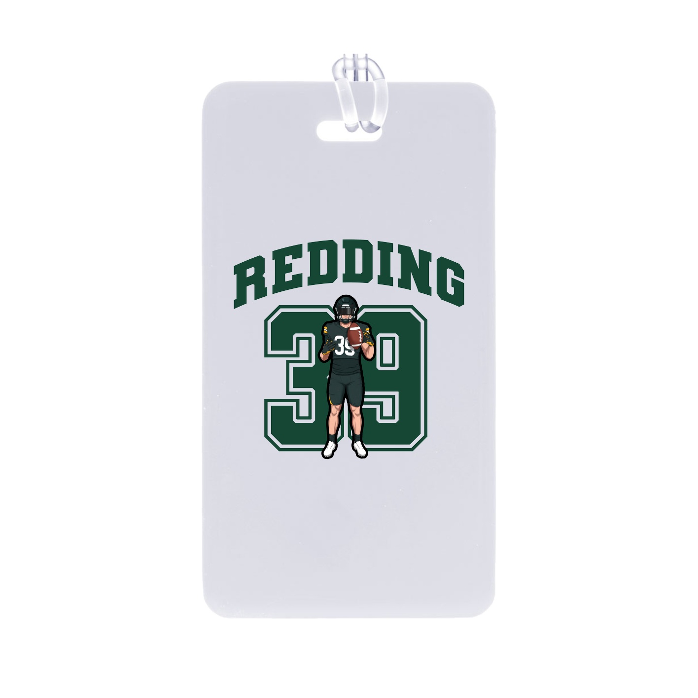 Bag Tag — Number in Classic