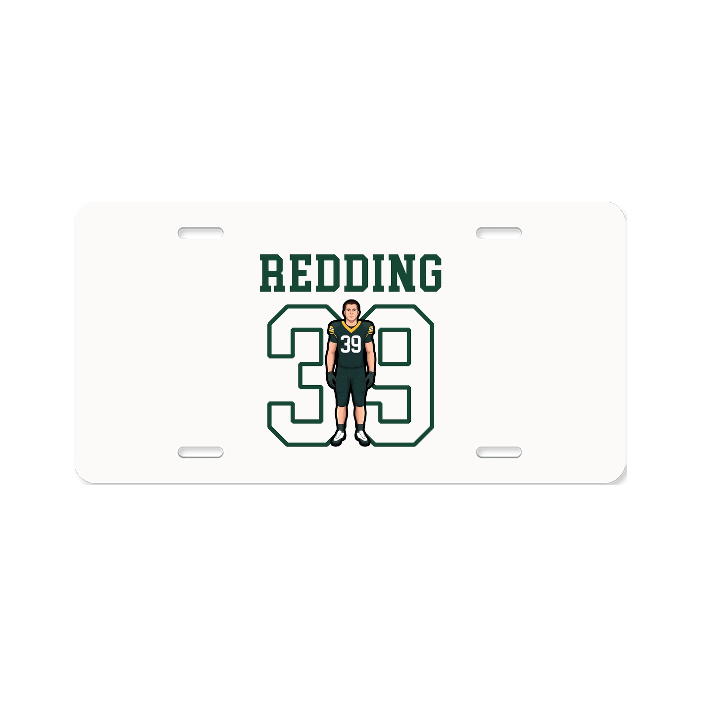 License Plate — Shirsey in Classic