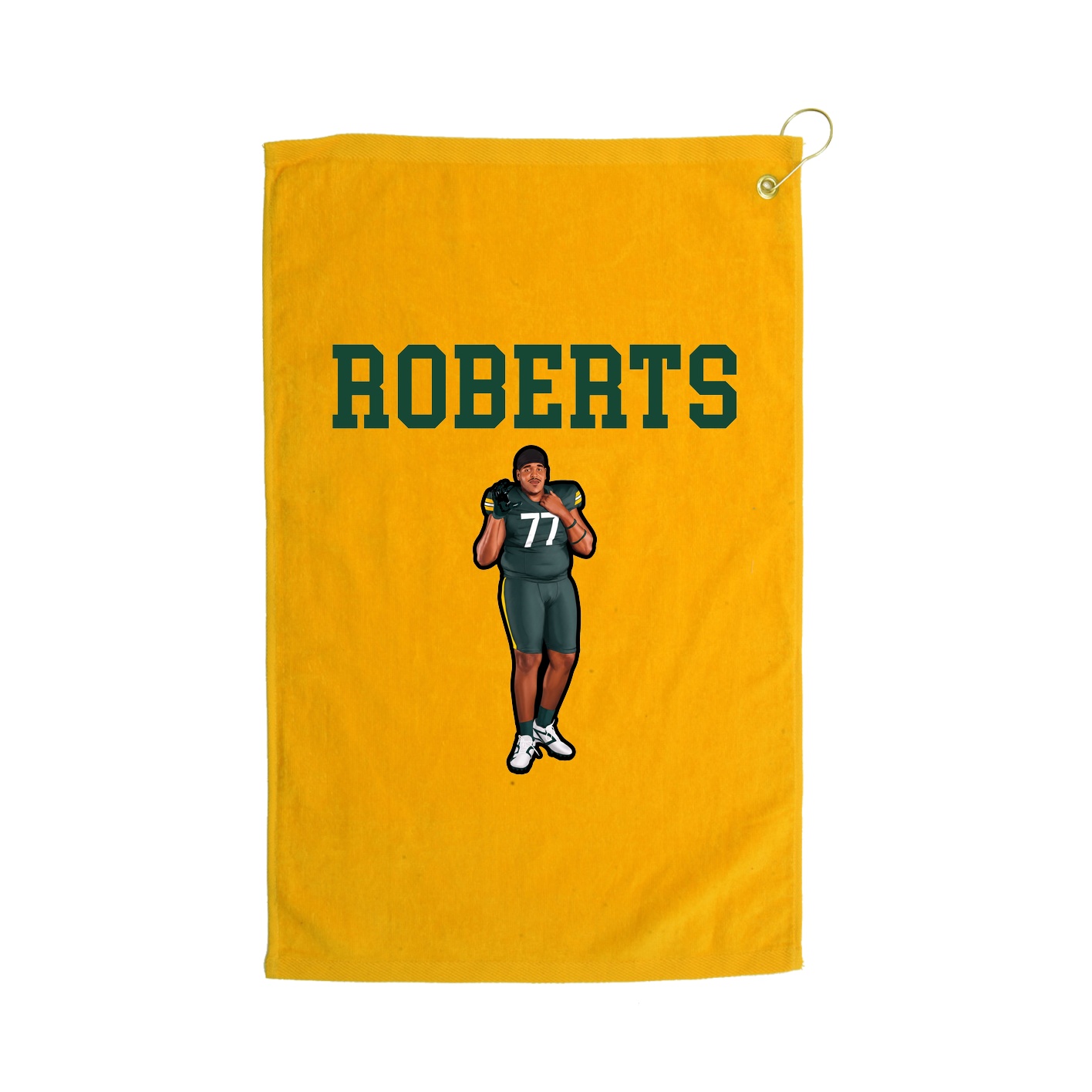 Golf Towel — Shirsey in Gold