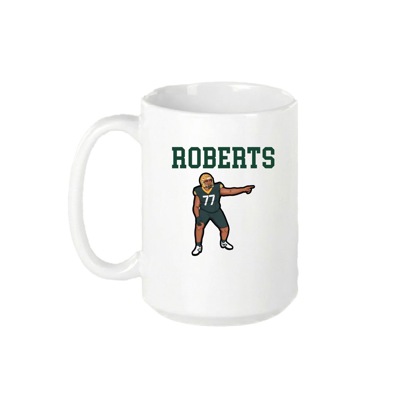 15oz Coffee Mug — Shirsey in White