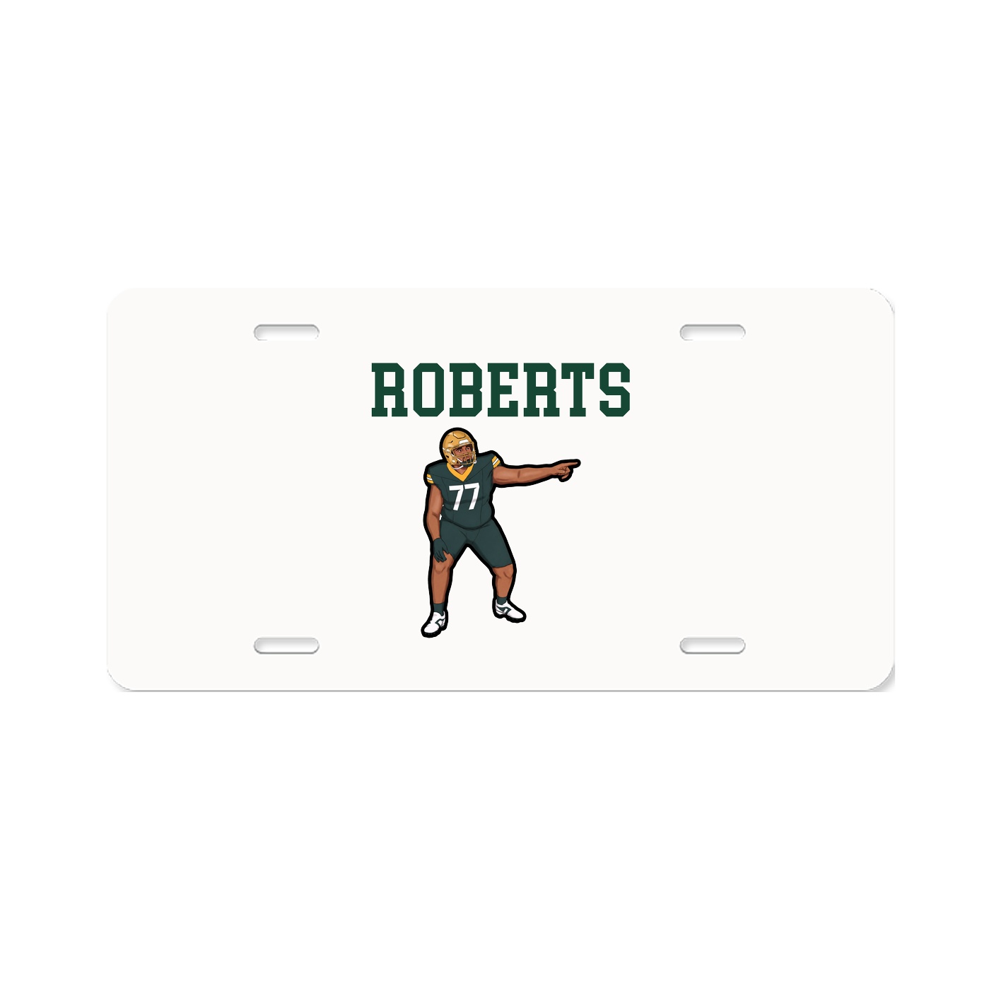 License Plate — Shirsey in Classic
