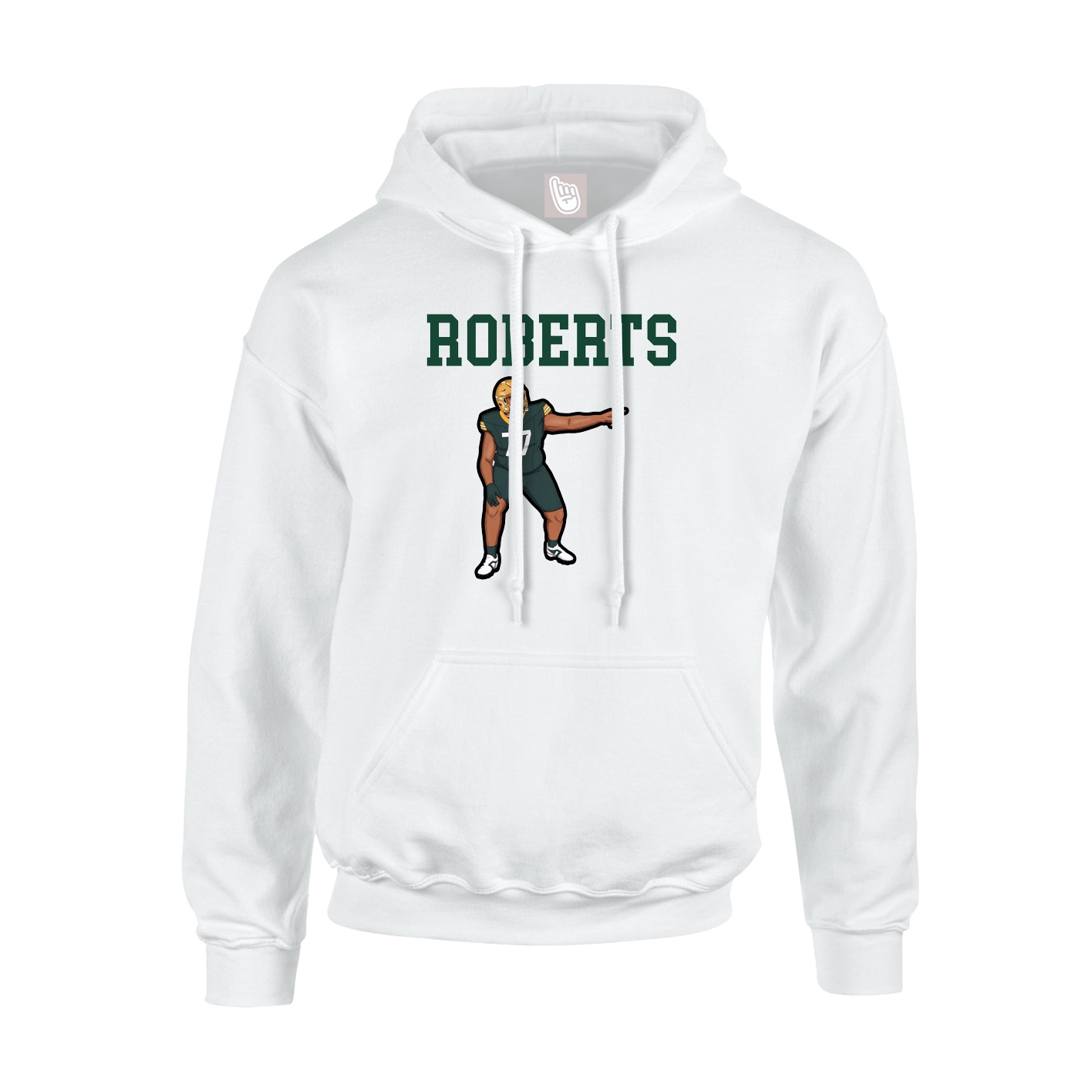 Youth Hoodie — Shirsey in White