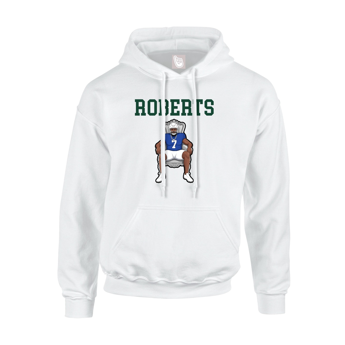 Hoodie — Shirsey in White