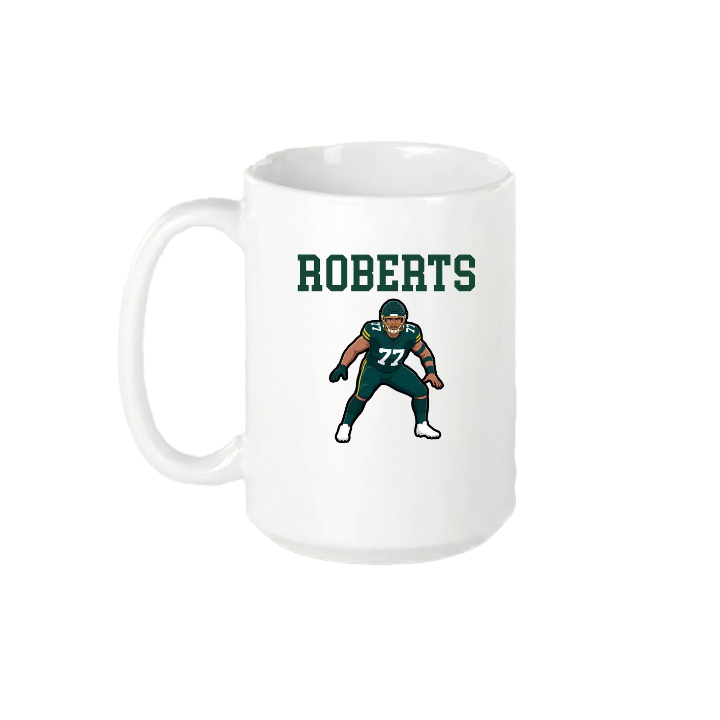 15oz Coffee Mug — Shirsey in White