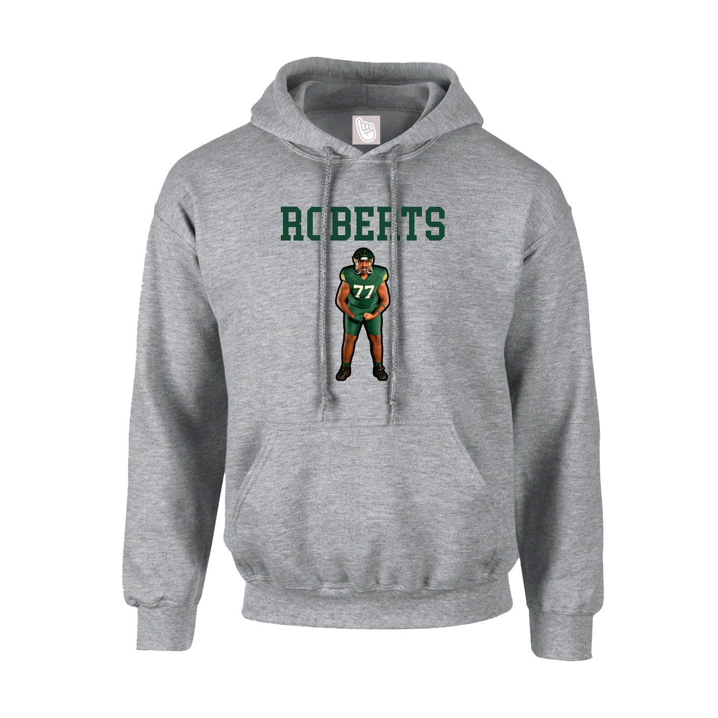 Hoodie — Shirsey in Grey