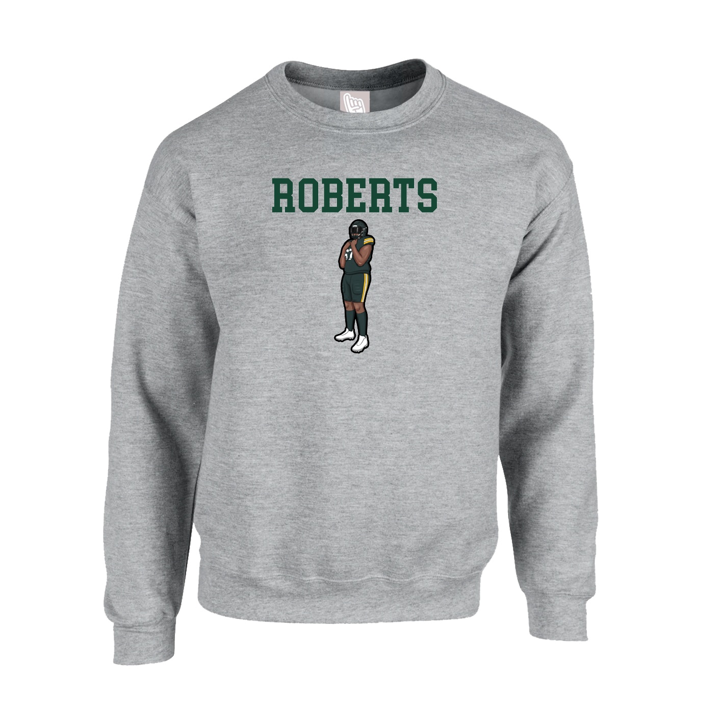 Fleece Crew — Shirsey in Grey