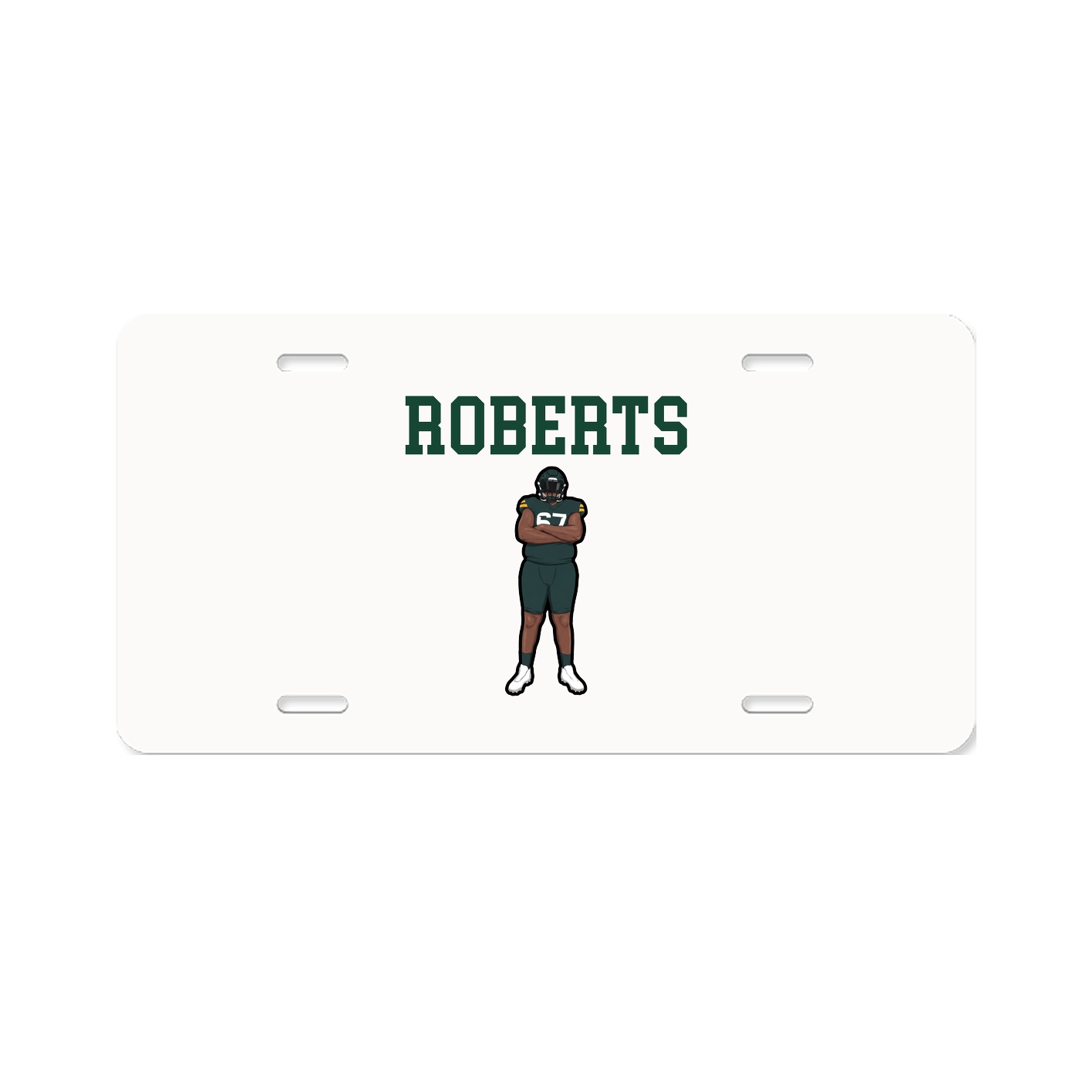 License Plate — Shirsey in Classic