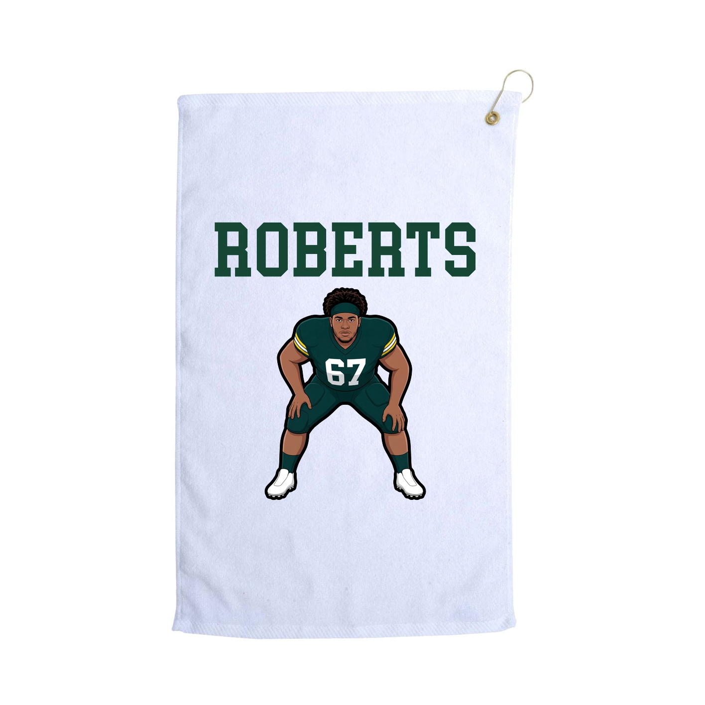 Golf Towel — Shirsey in White