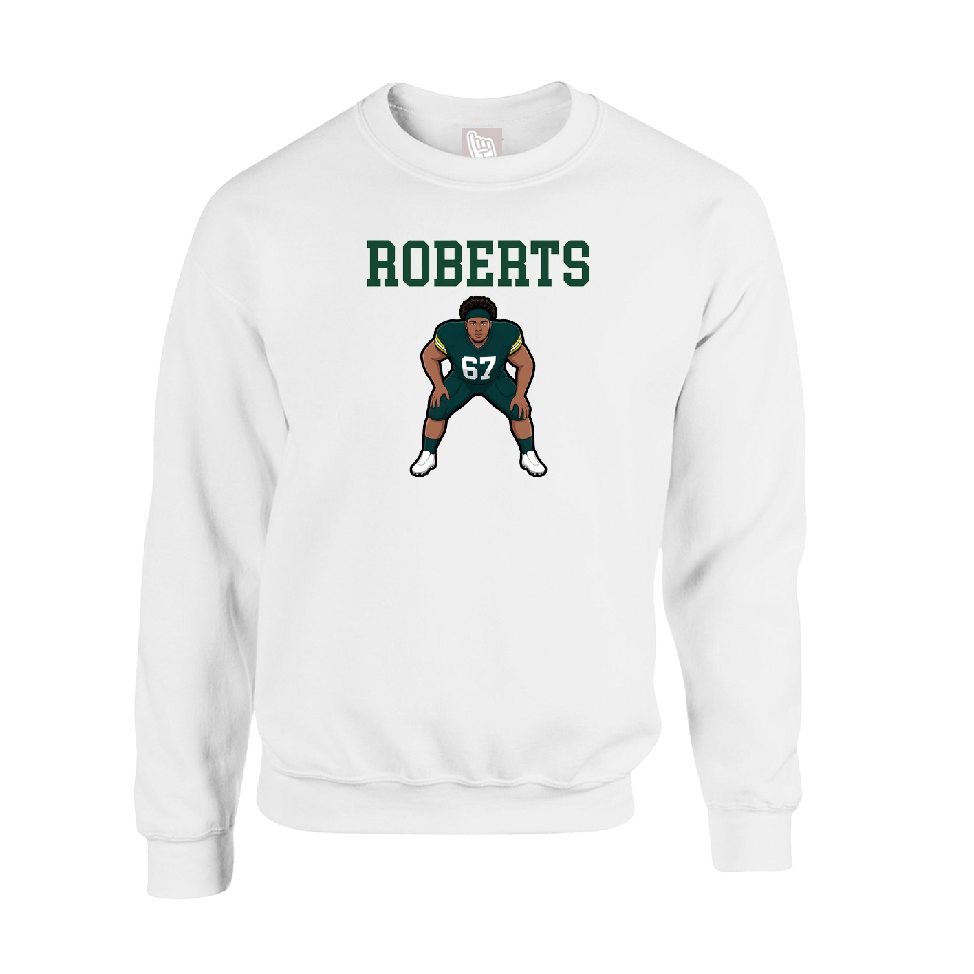Fleece Crew — Shirsey in White