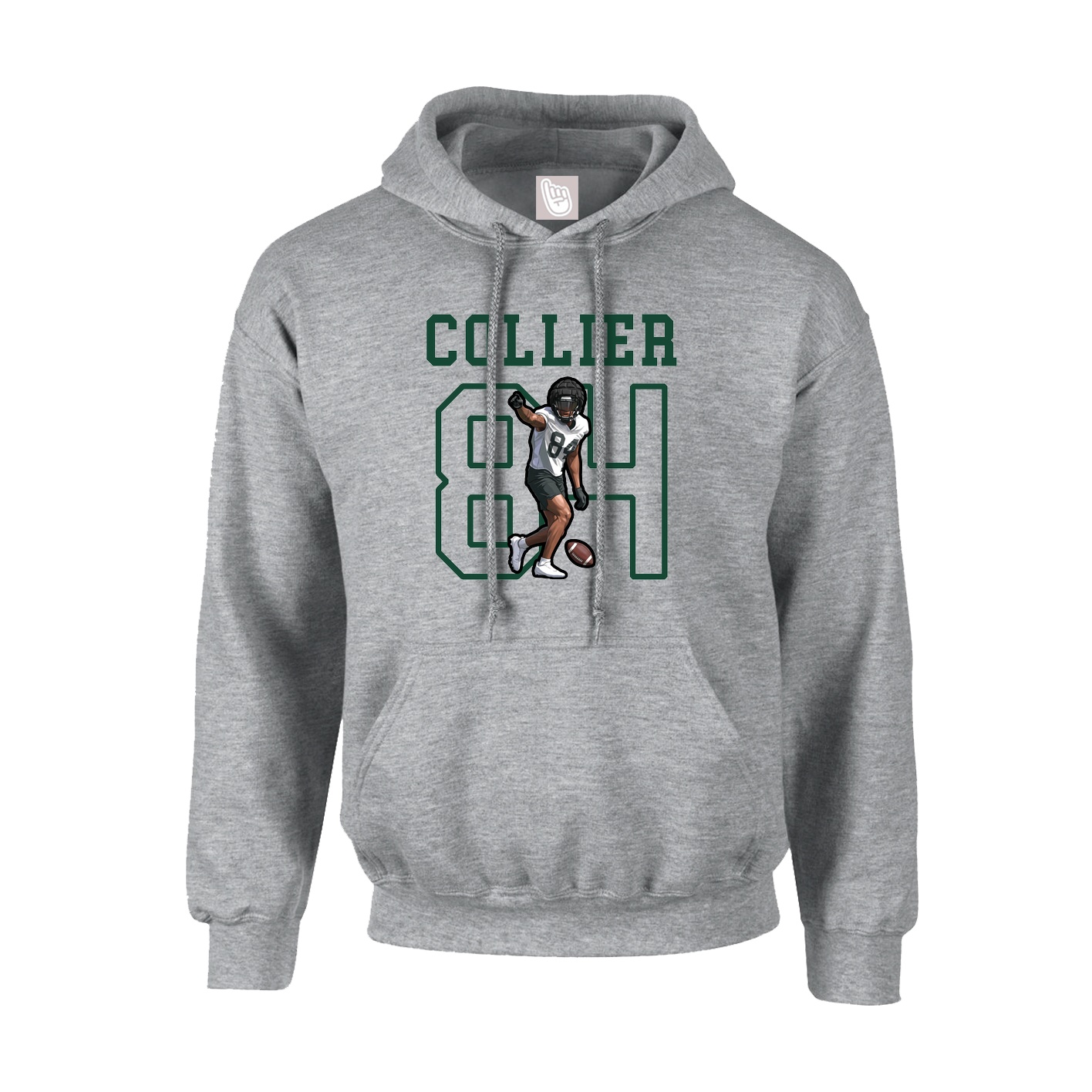 Hoodie — Shirsey in Grey
