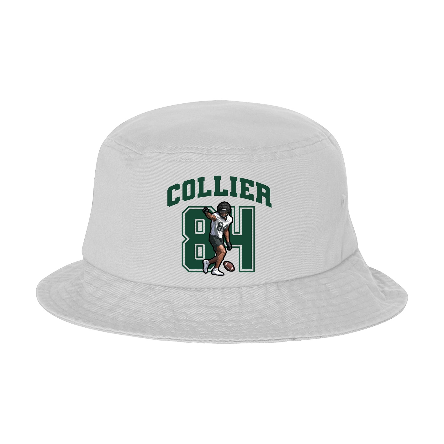 Bucket Cap — Number in White