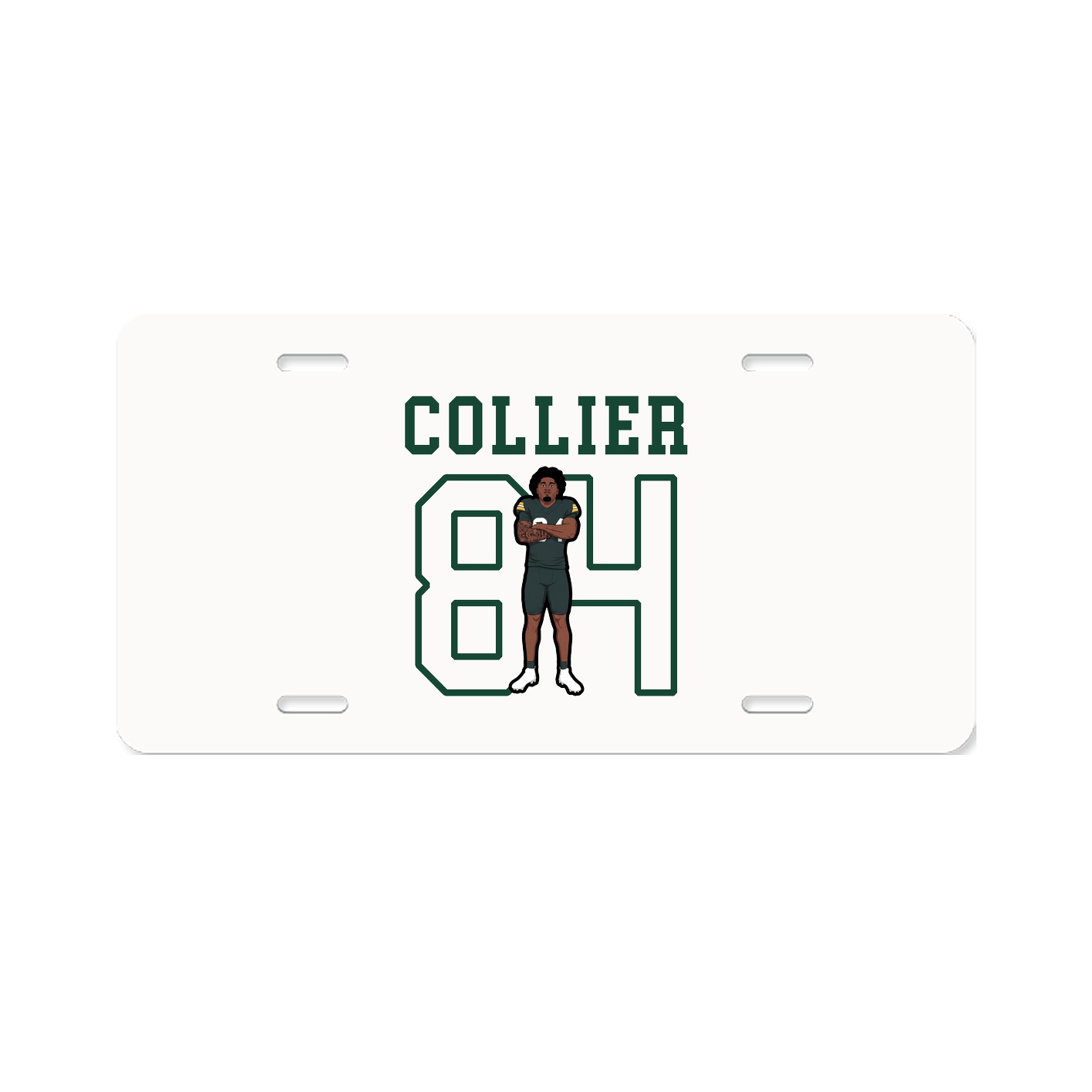 License Plate — Shirsey in Classic